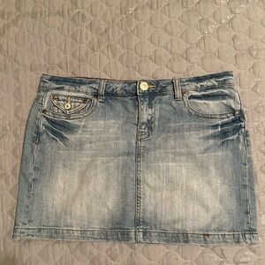 VIGOSS~DENIM MINI SKIRT~11